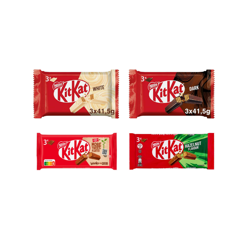 KitKat Multipack 3x41,5g – All Flavors Available