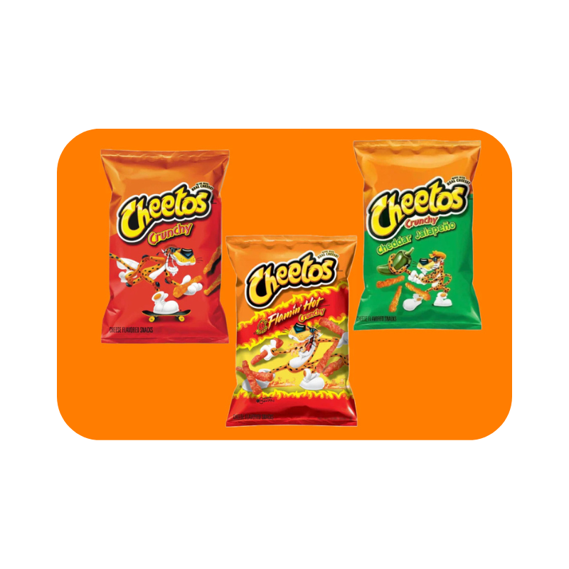 Cheetos 226g – All Flavors Available