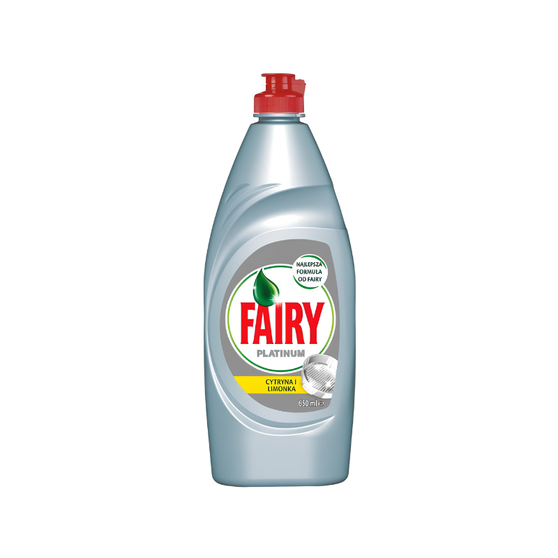 Fairy Platinum Dishwashing Lemon& Lime 650ml