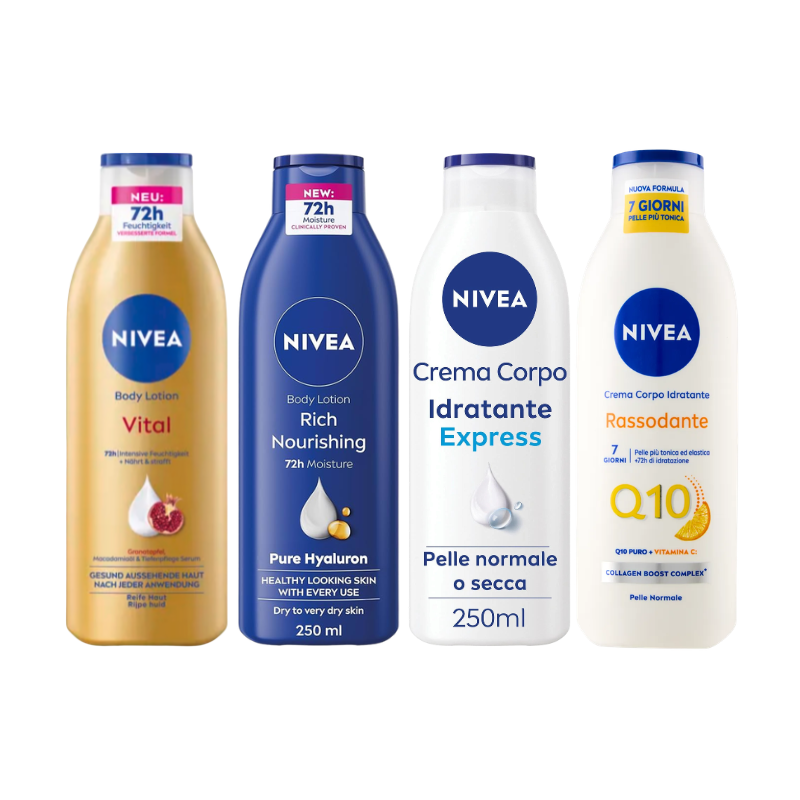 Nivea Body Cream 250ml – All Range Available