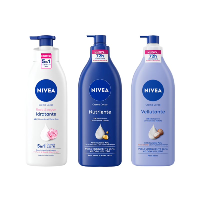 Nivea Body Cream 500ml – All Range Available
