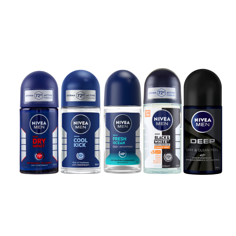 Nivea Deo Men Roll On 50ml – All Range Available