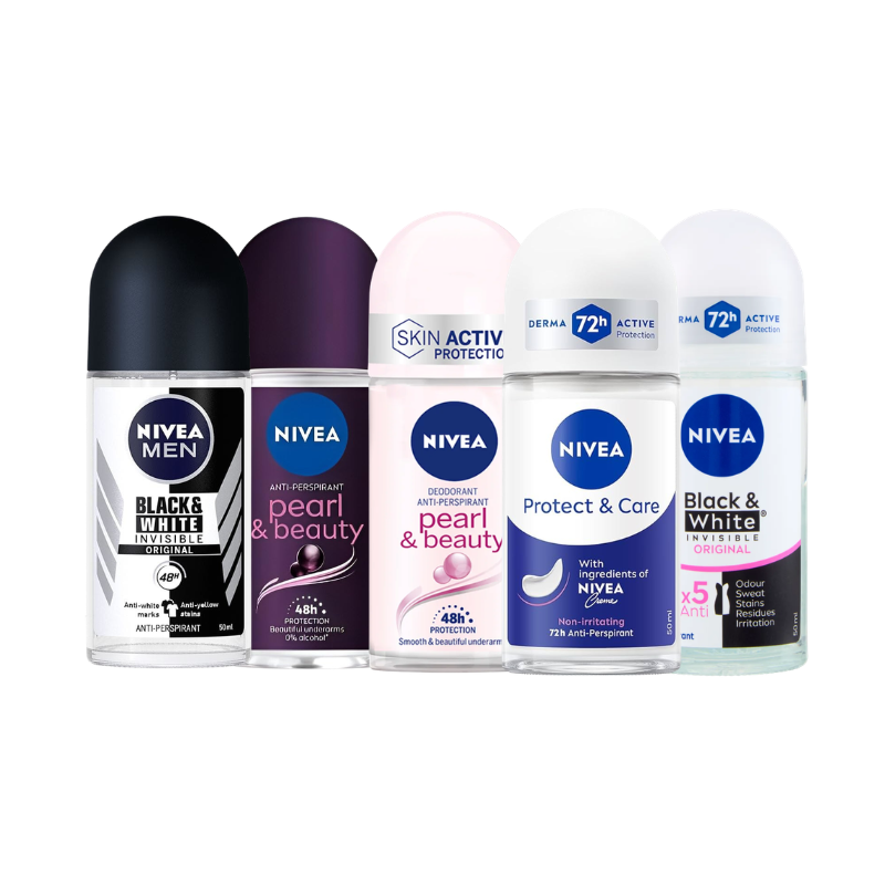Nivea Deo Roll On 50ml – All Range Available