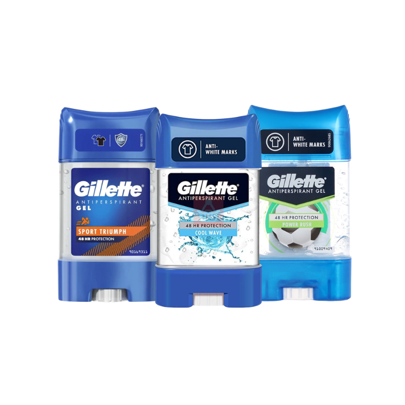 Gillette Deo Gel 70ml – All Range Available
