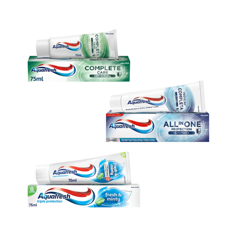 Aquafresh Toothpaste 75ml – All Range Available