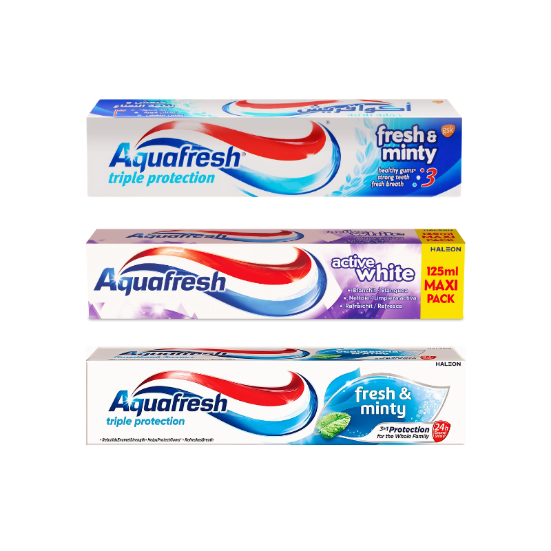 Aquafresh Toothpaste 125ml – All Range Available