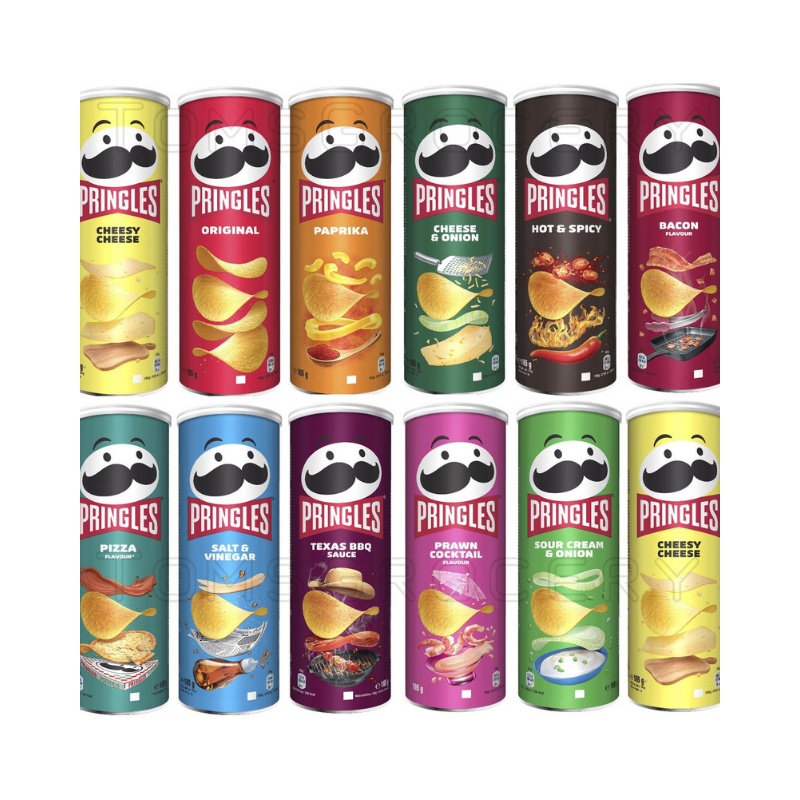 Pringles 165g – All Flavors Available